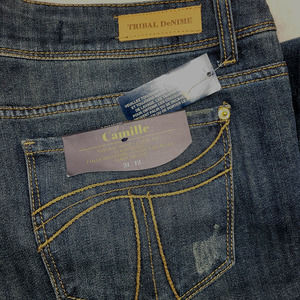 NWT TRIBAL DeNIME Camille Women Blue Jeans Size 12